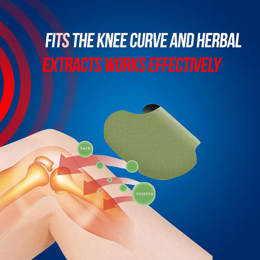 Knee Pain Relief Patch | Herbal Pain Relief Knee Patch