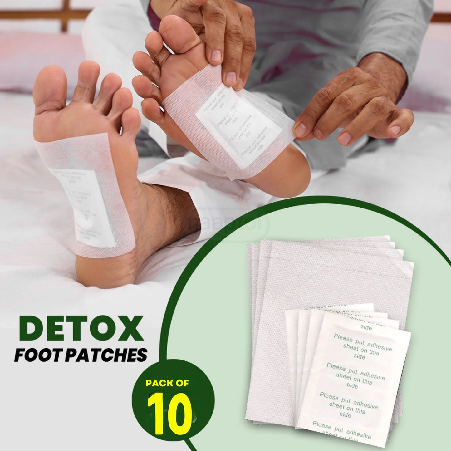 Mild Care Detox Foot Patches (Pack of 10)