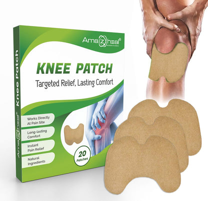 Knee Pain Relief Patch | Herbal Pain Relief Knee Patch