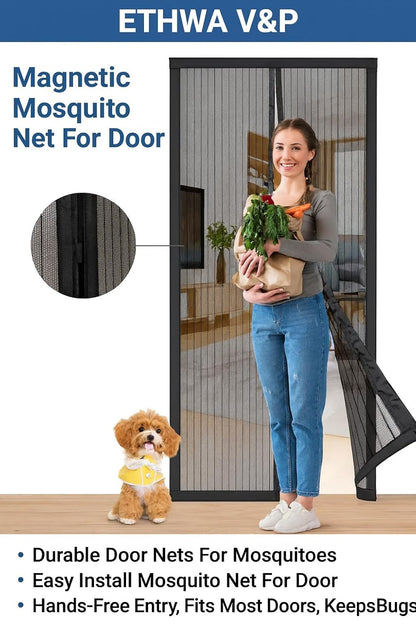 Magic Magnetic Mosquito Net