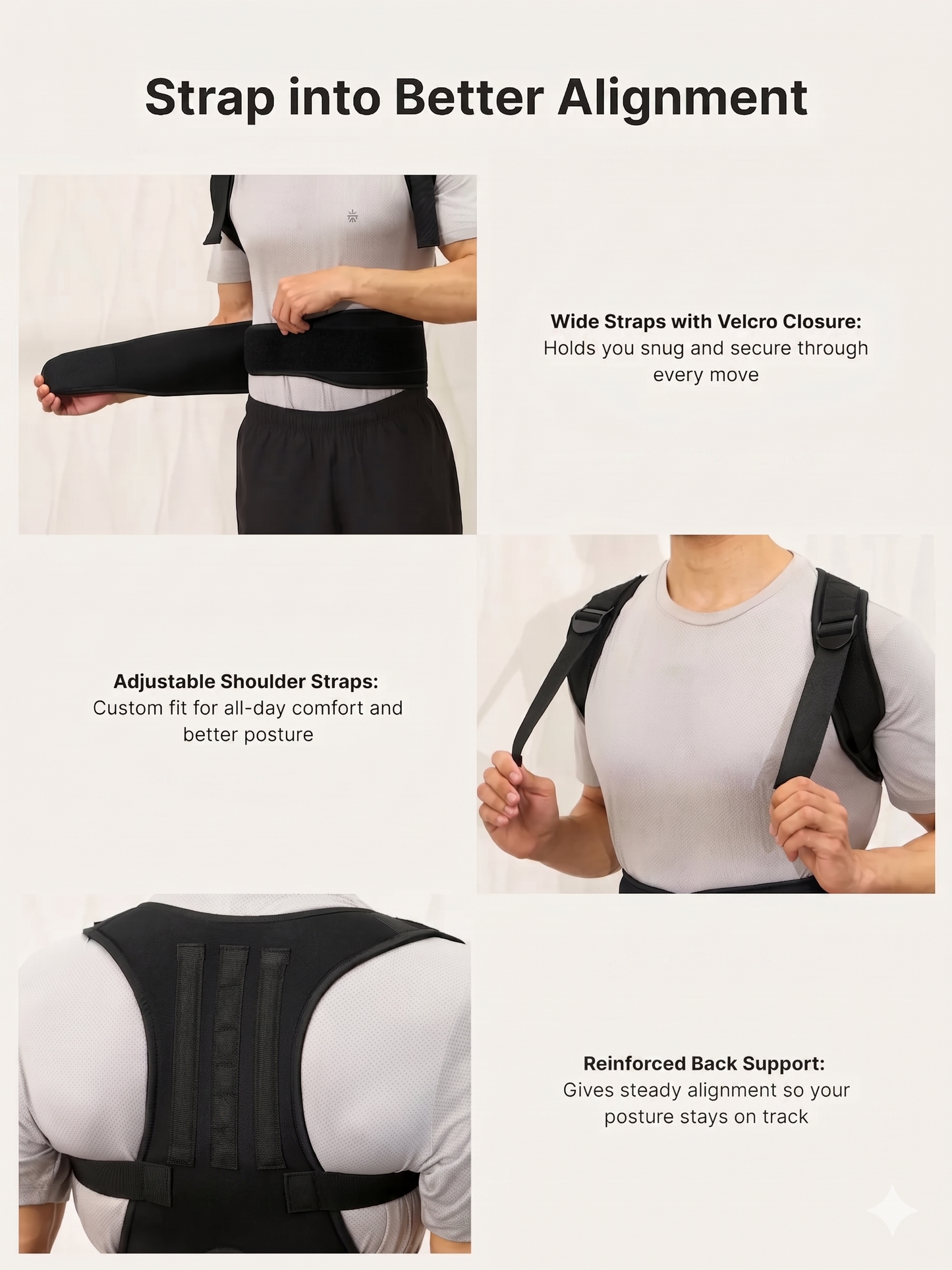 Posture Corrector Belt (Unisex)